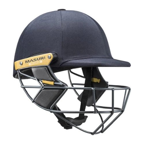 Masuri Pro-Grade T-Line Titanium Navy Cricket Helmet Elite Performance