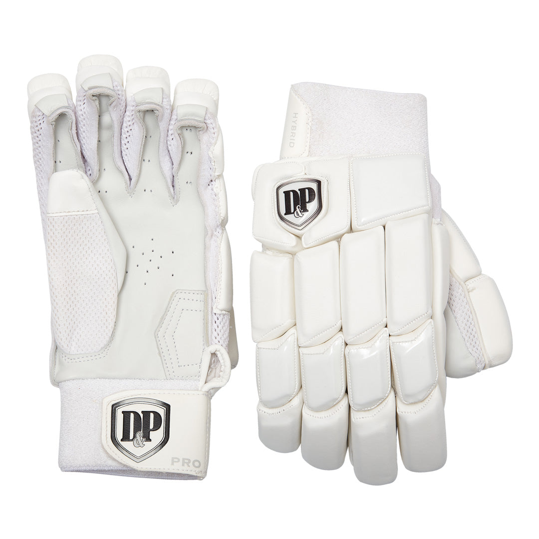 D&P Hybrid PRO Cricket Batting Gloves: Lightweight, Enhanced Grip, Max Protection