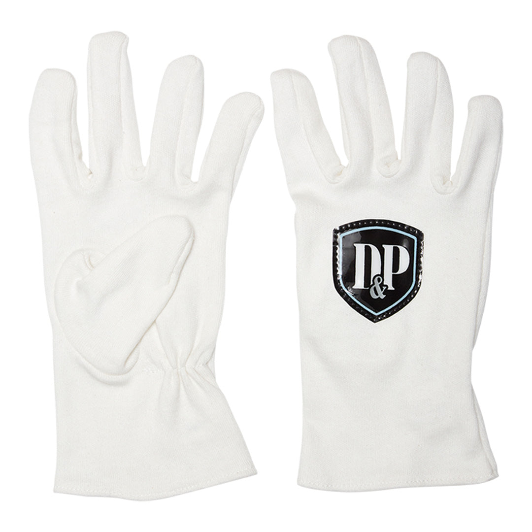 D&P Senior Cotton Full Finger Batting Inners - Ultimate Comfort, Secure Grip