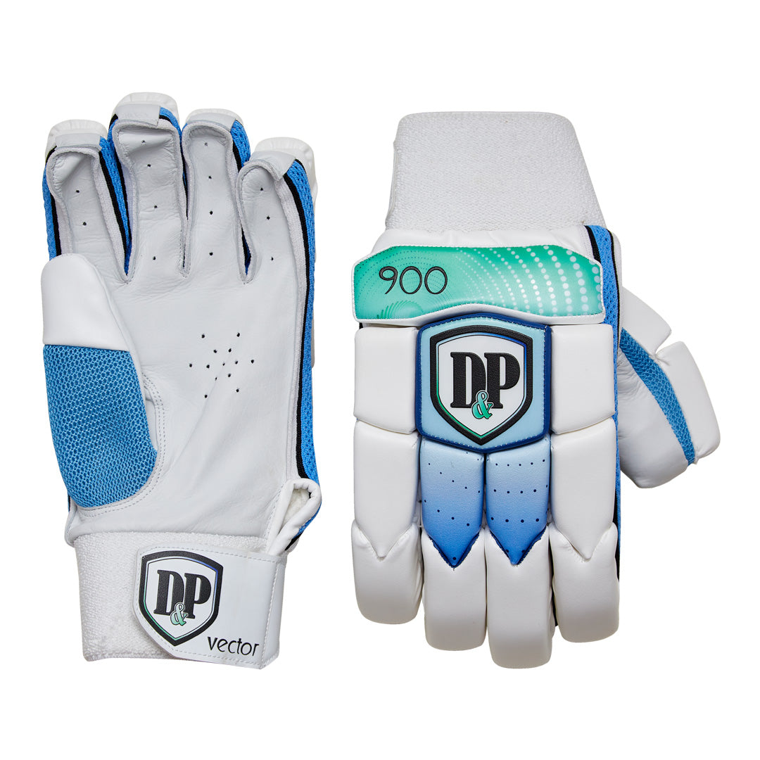 D&P Vector 900 Pro Cricket Batting Gloves - Multi-Flex, High-Density Protection
