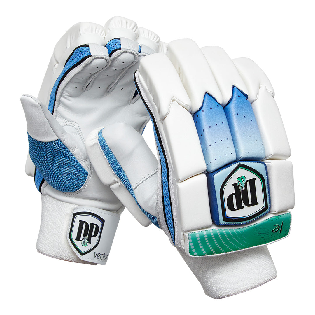 D&P Vector LE Junior Cricket Batting Gloves: Tri-Flex Finger Protection