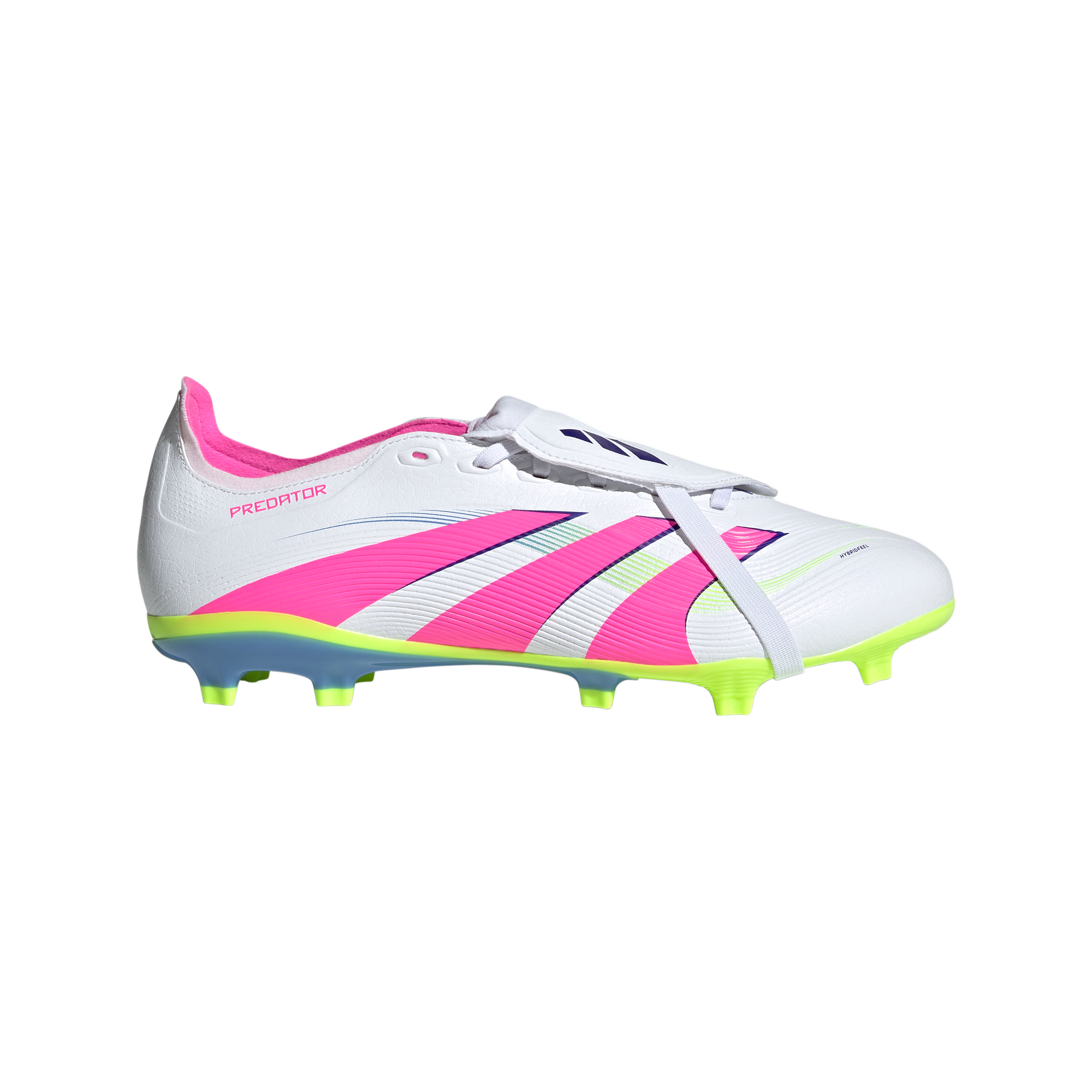 Adidas Predator League Fold-Over Tongue Soccer Cleats - Firm/Multi-Ground White