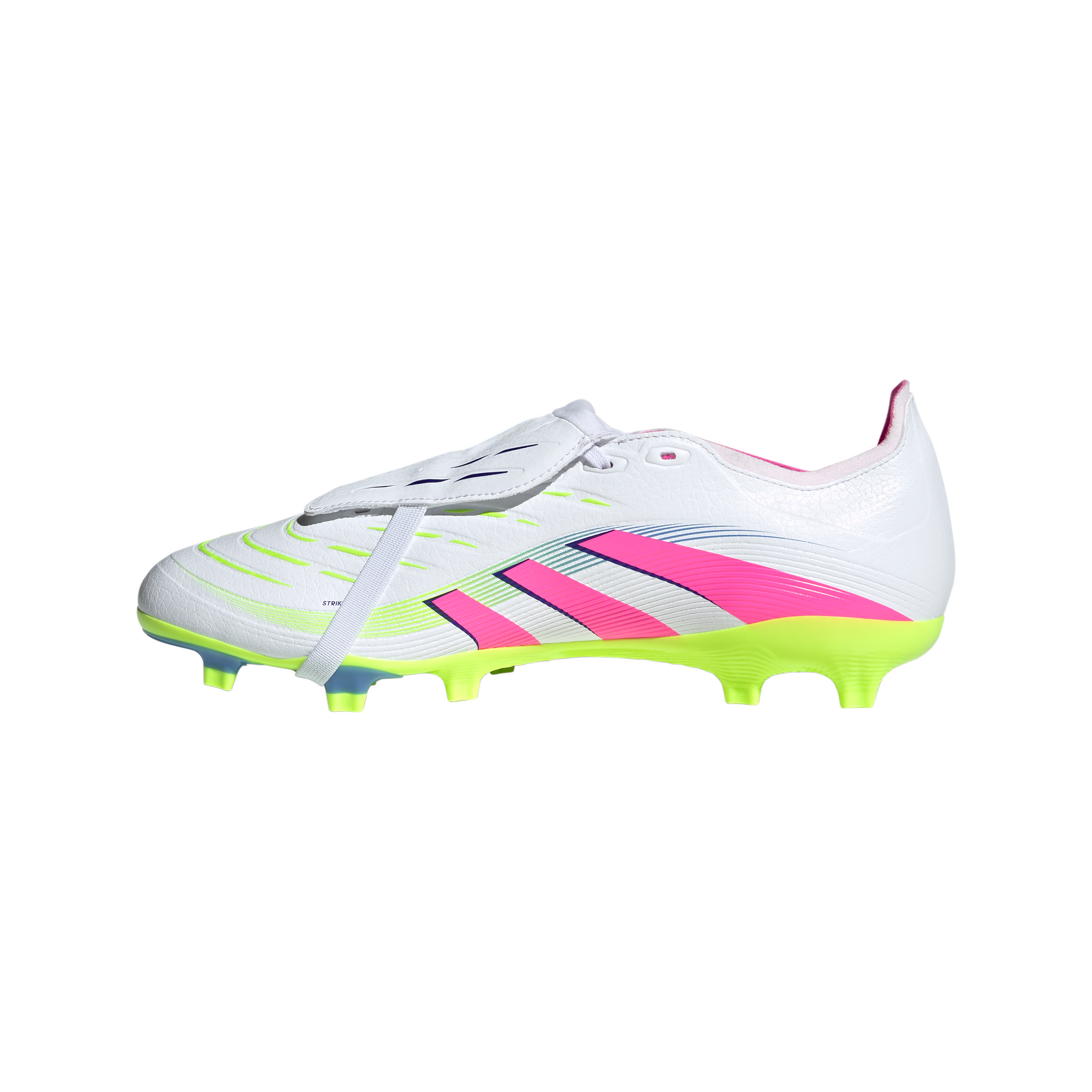 Adidas Predator League Fold-Over Tongue Soccer Cleats - Firm/Multi-Ground White