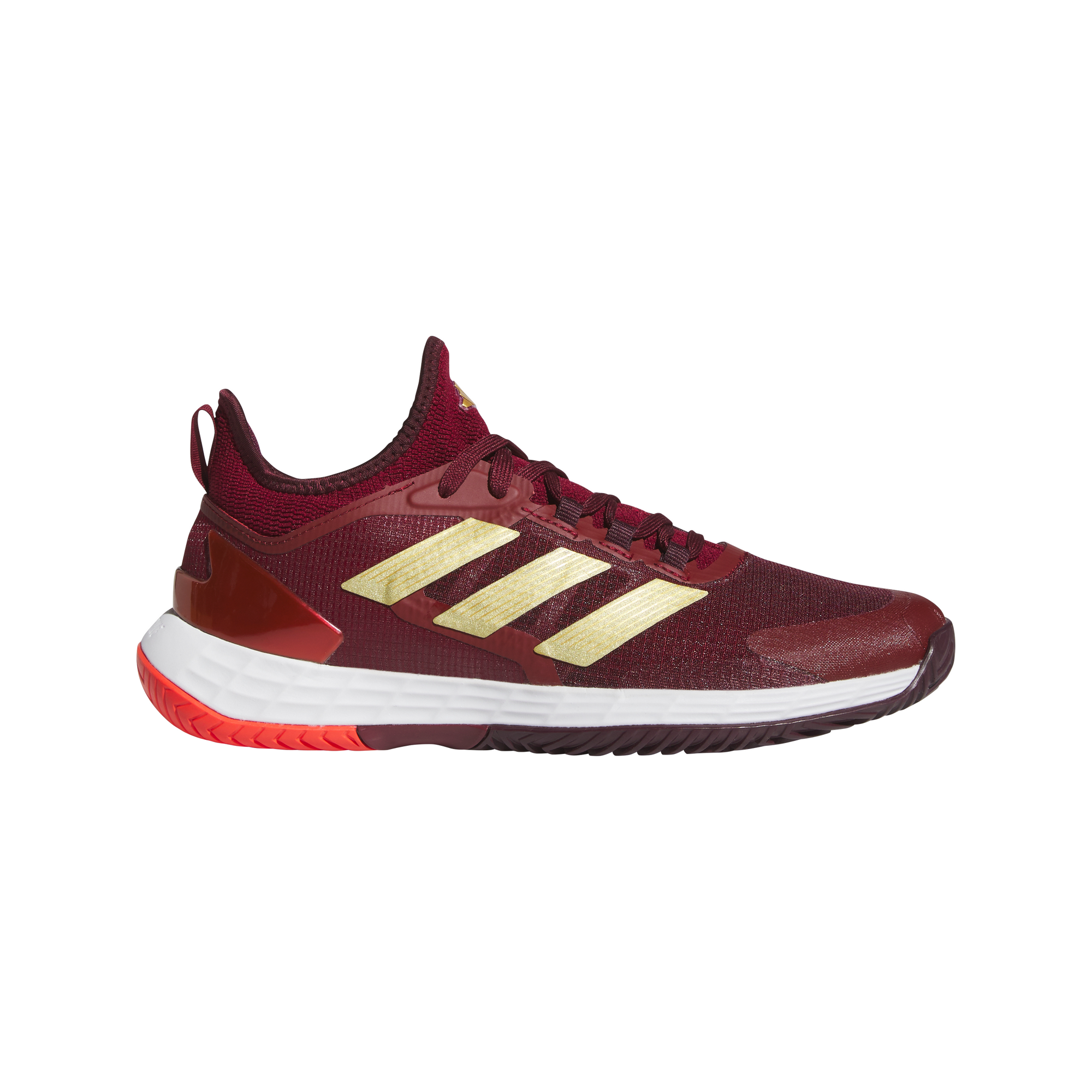 Adidas Adizero Ubersonic 4.1 Performance Tennis Shoes - Lightweight Burgundy Hard Court