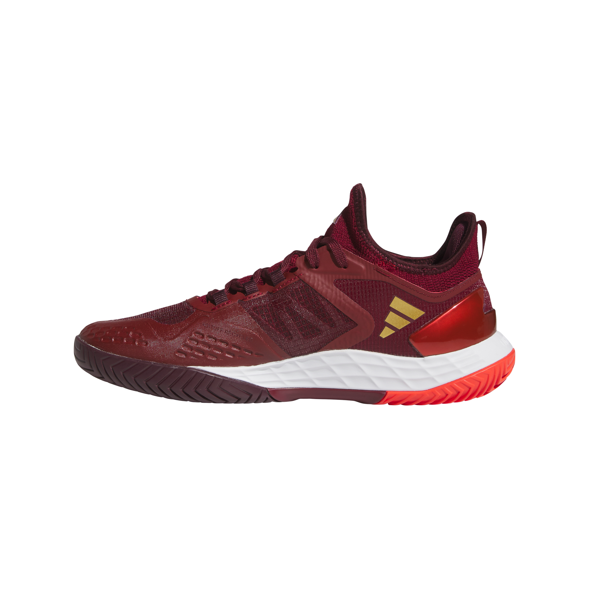 Adidas Adizero Ubersonic 4.1 Performance Tennis Shoes - Lightweight Burgundy Hard Court