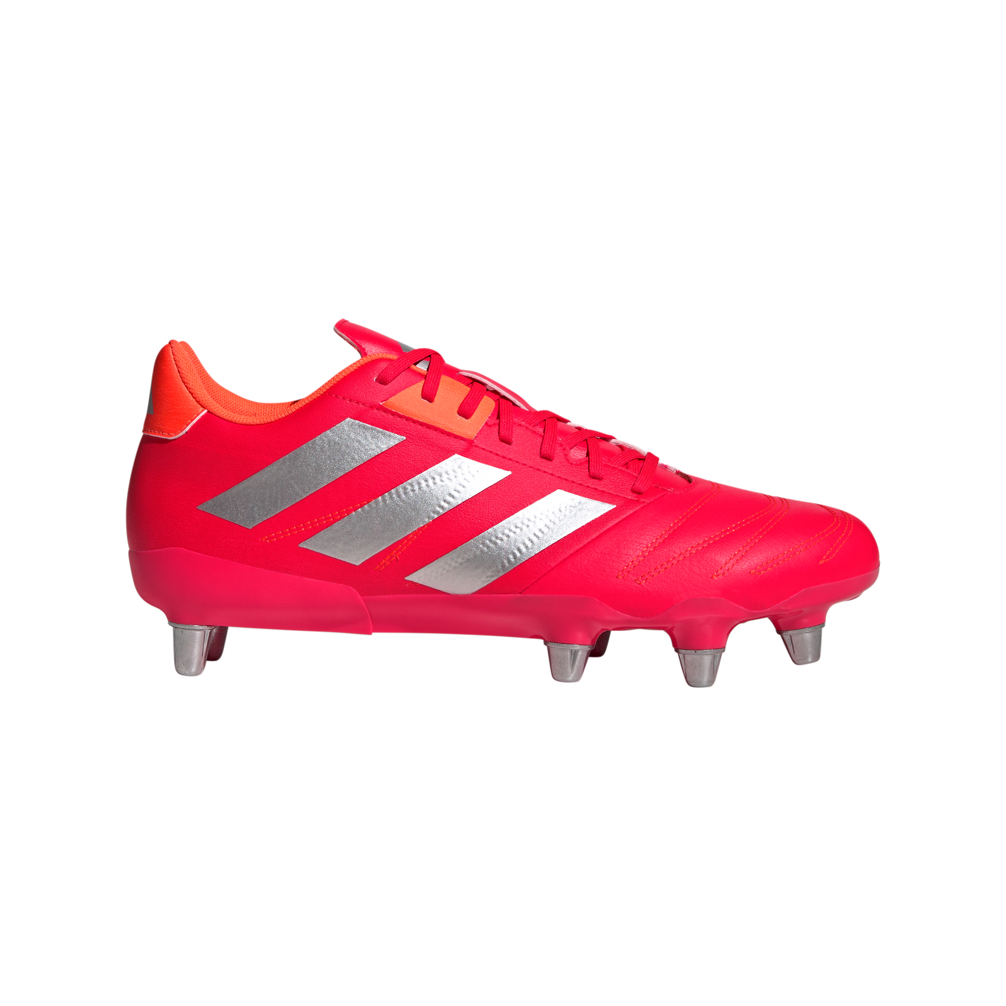 Adidas Kakari Elite Soft Ground Rugby Boots: Lightweight, Durable, Forwards, Red/White