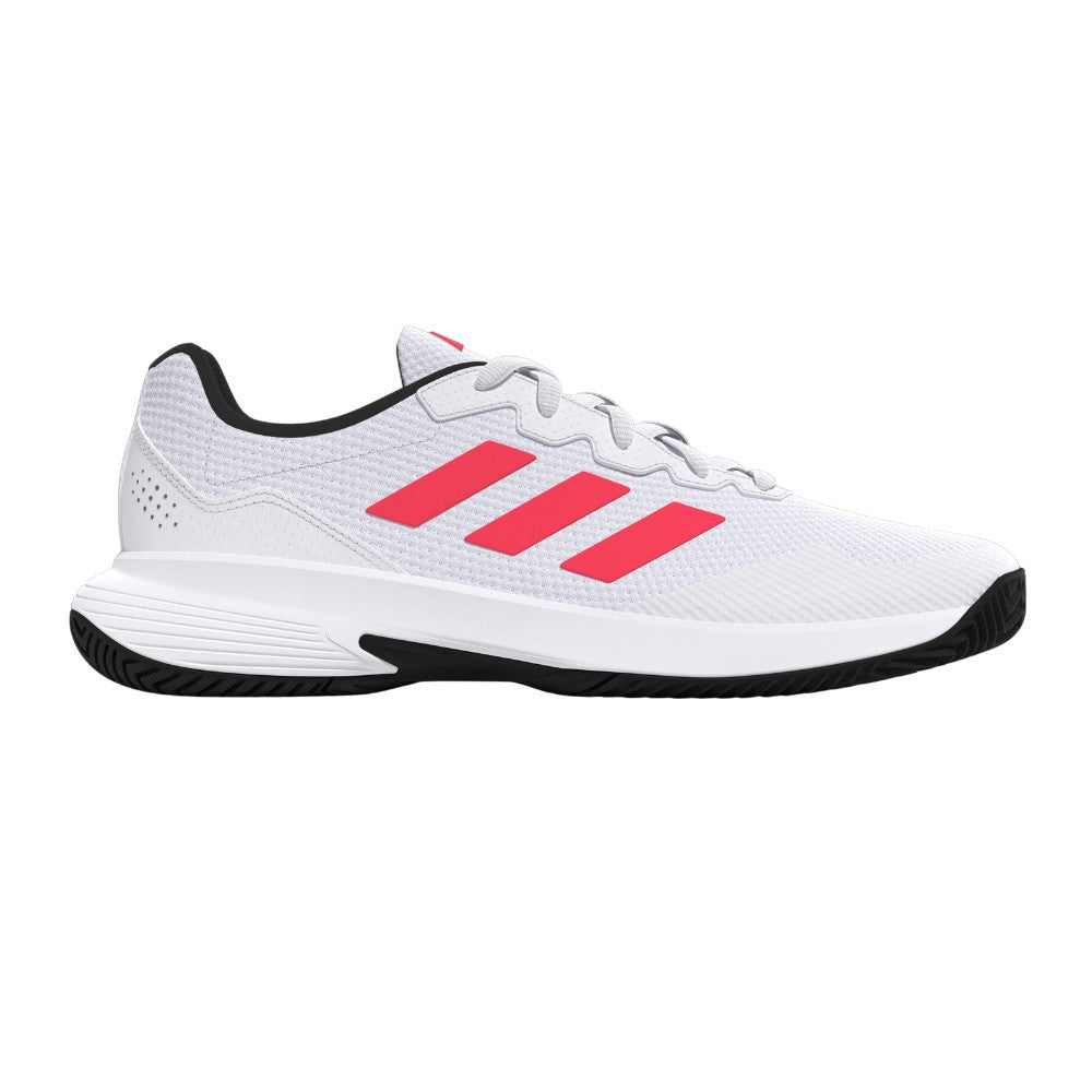 Adidas Gamecourt 2 White Men's Tennis Shoes for Hard Courts