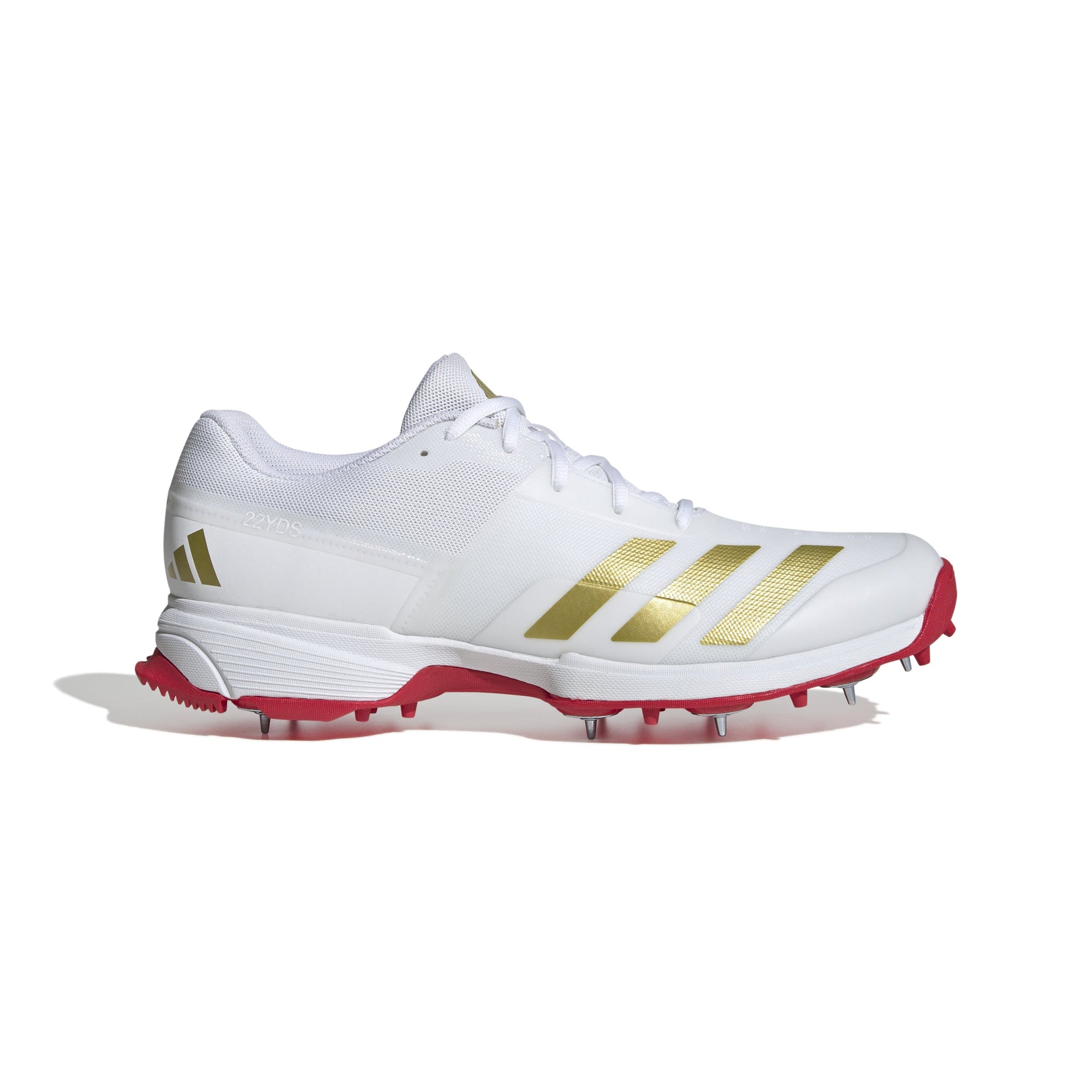 Adidas 22YDS Performance Cricket Spikes - Lightweight, Cushioned, Ultimate Traction