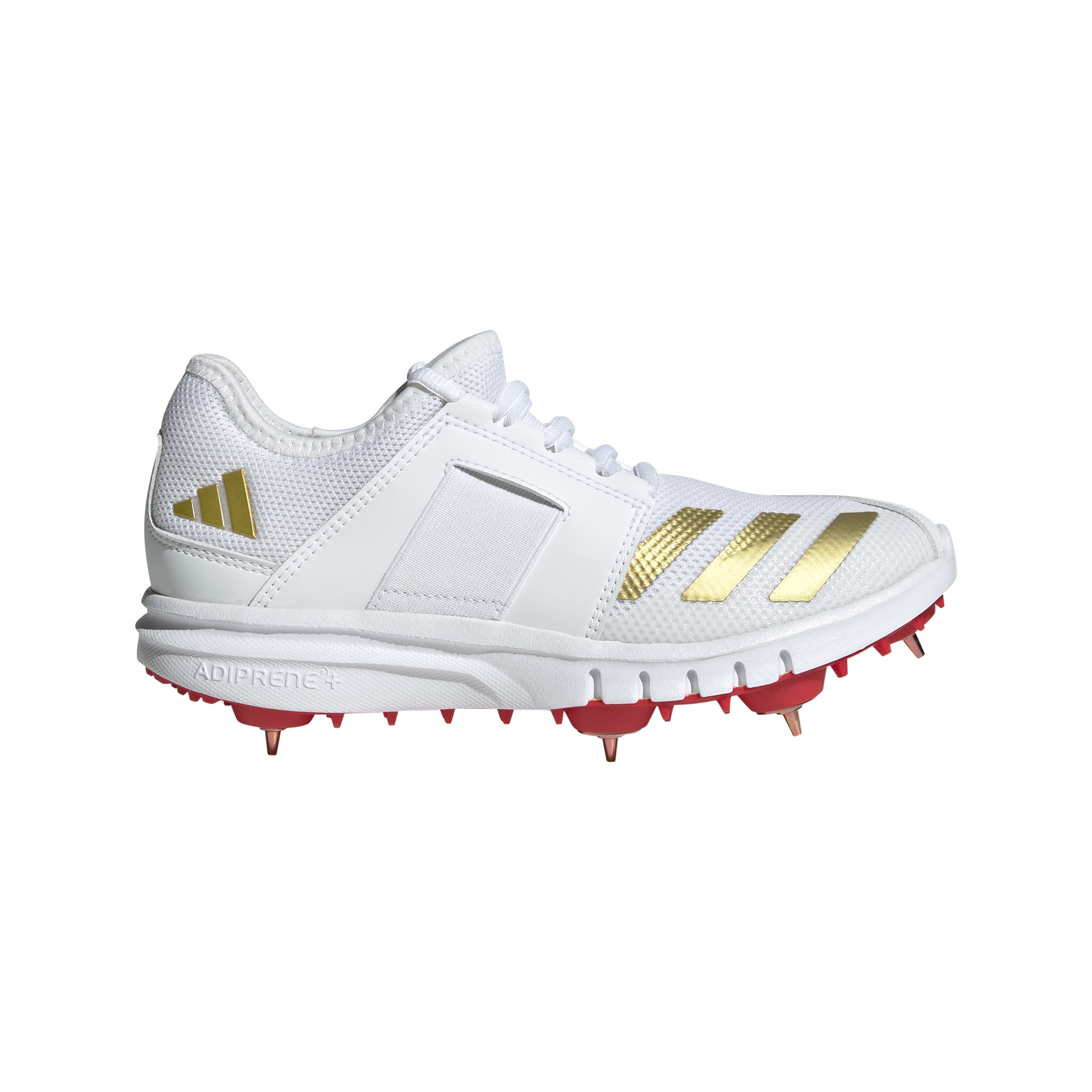 Adidas Howzat Spike 20 Junior Cricket Shoes: Breathable Mesh, Spiked Stability, Cushioning