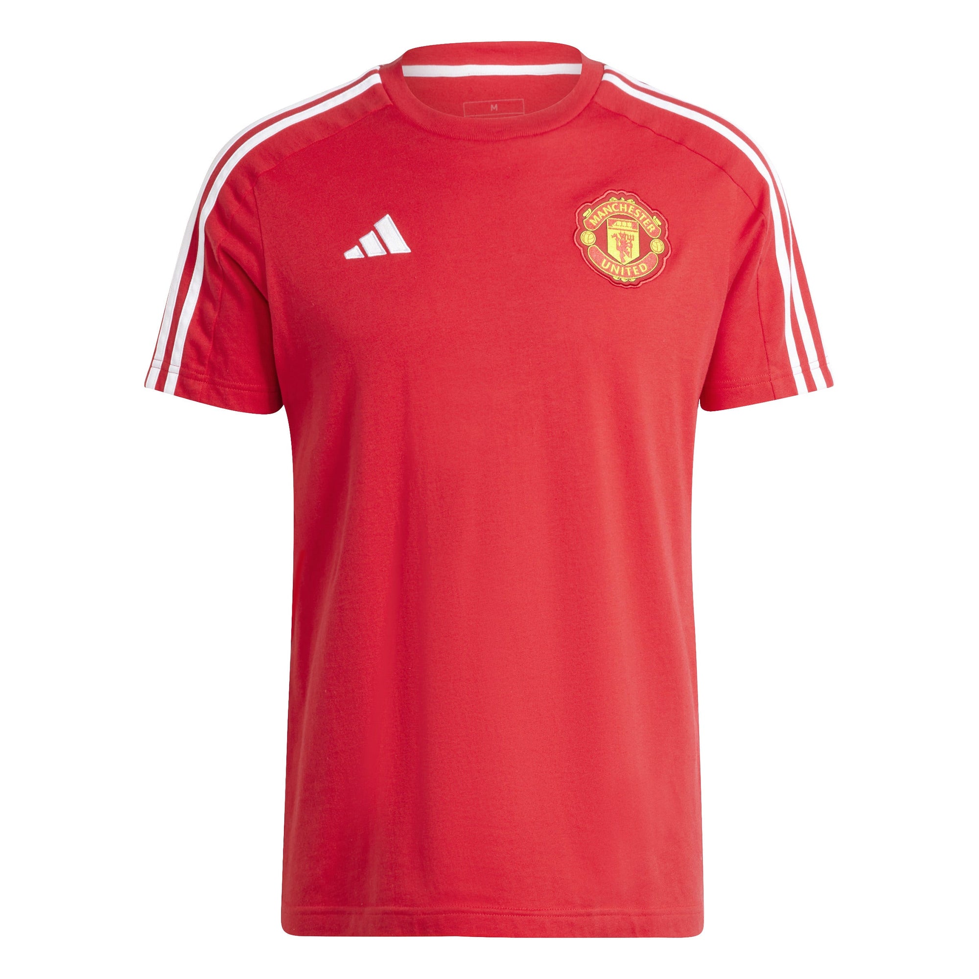 Official Adidas Manchester United DNA Tee: Lightweight, Comfortable, Embroidered Club Badge