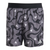 Adidas Men's Run It Brand Love Black Performance Running Shorts with AEROREADY