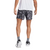 Adidas Men's Run It Brand Love Black Performance Running Shorts with AEROREADY