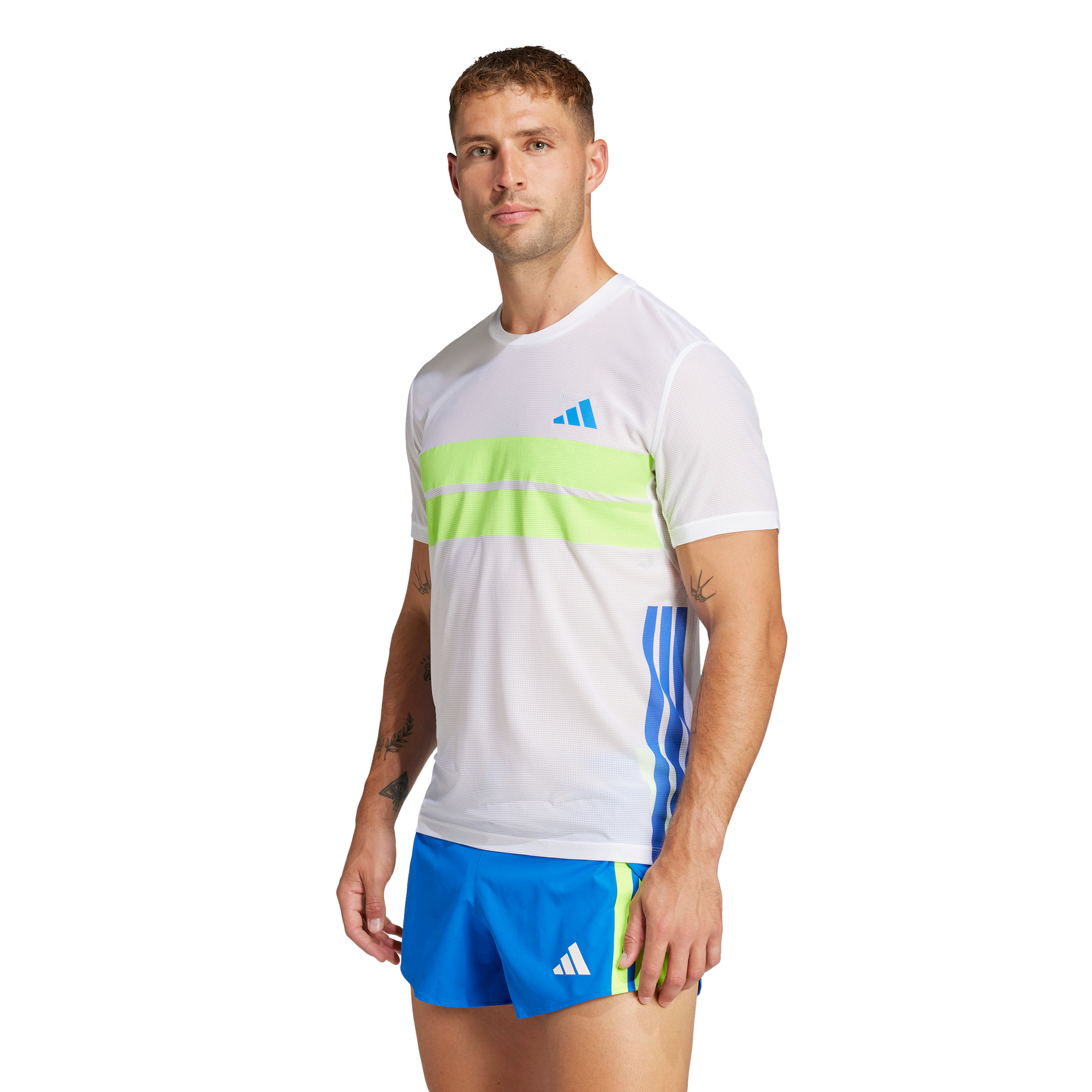 Adidas Adizero Retro Men's Quick-Drying Running Tee with CLIMACOOL Technology