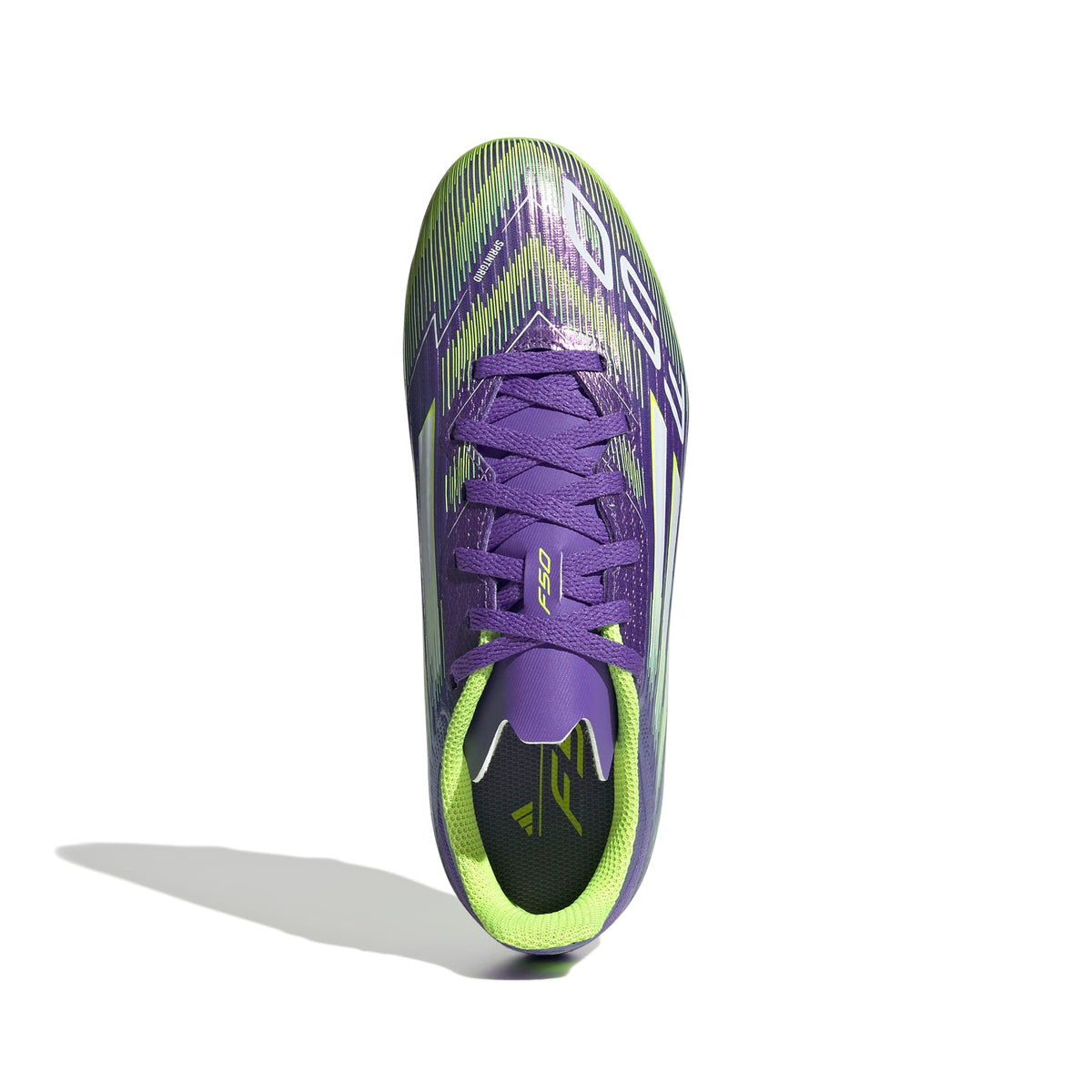 Adidas F50 League Kids&#39; Lightweight Soccer Boots for Explosive Multi-Ground Speed