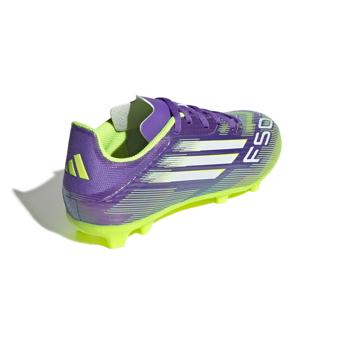 Adidas F50 League Kids&#39; Lightweight Soccer Boots for Explosive Multi-Ground Speed