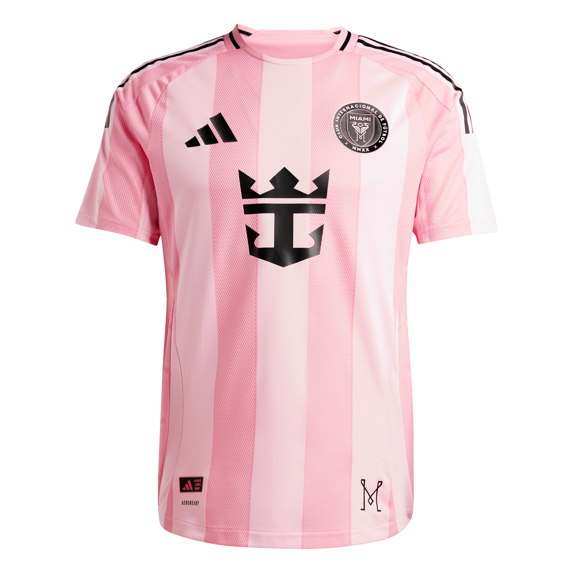 Adidas Inter Miami CF 25/26 Authentic Home Pink Jersey - AEROREADY, Recycled