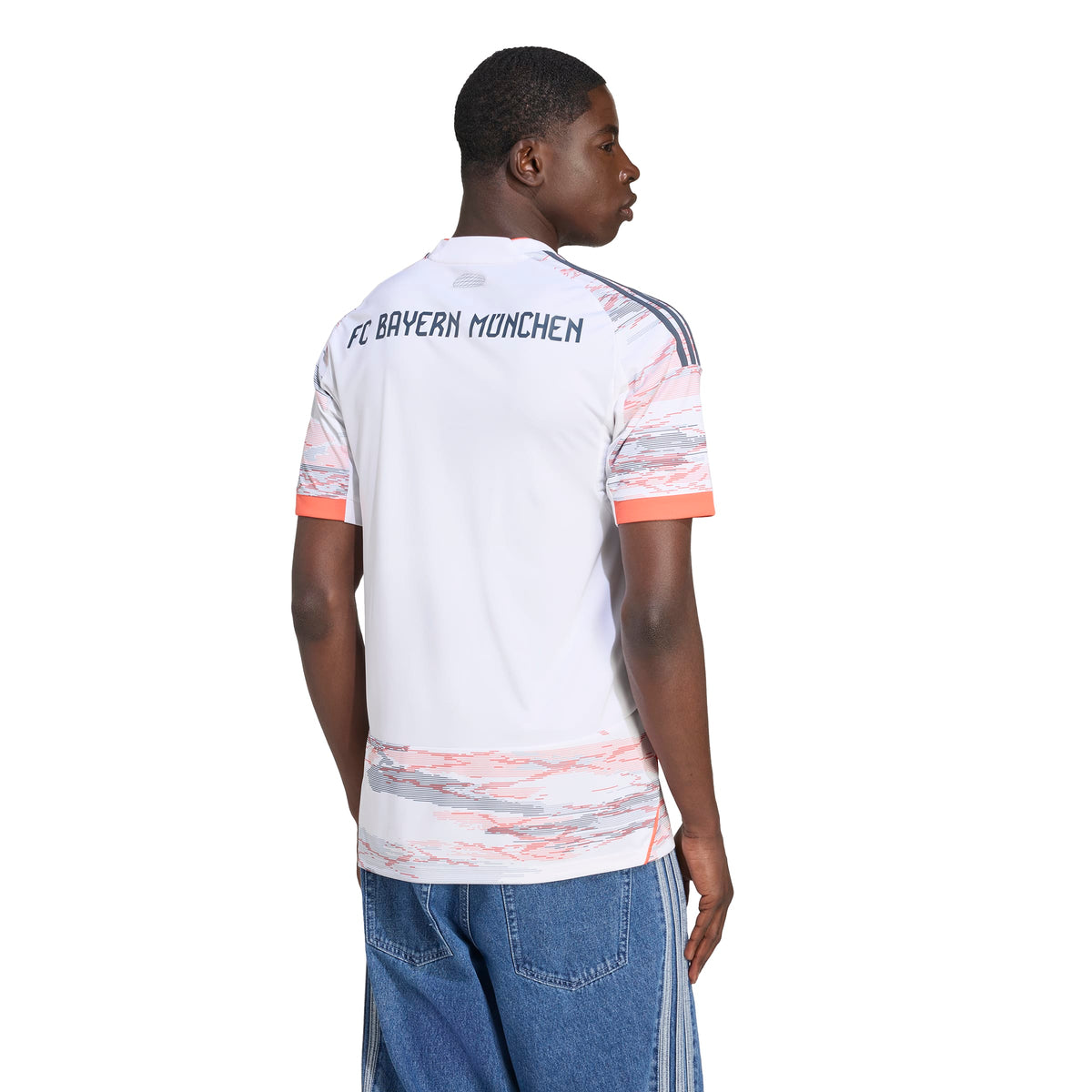 Official FC Bayern Munich 25/26 Away Jersey - White AEROREADY Fan Kit