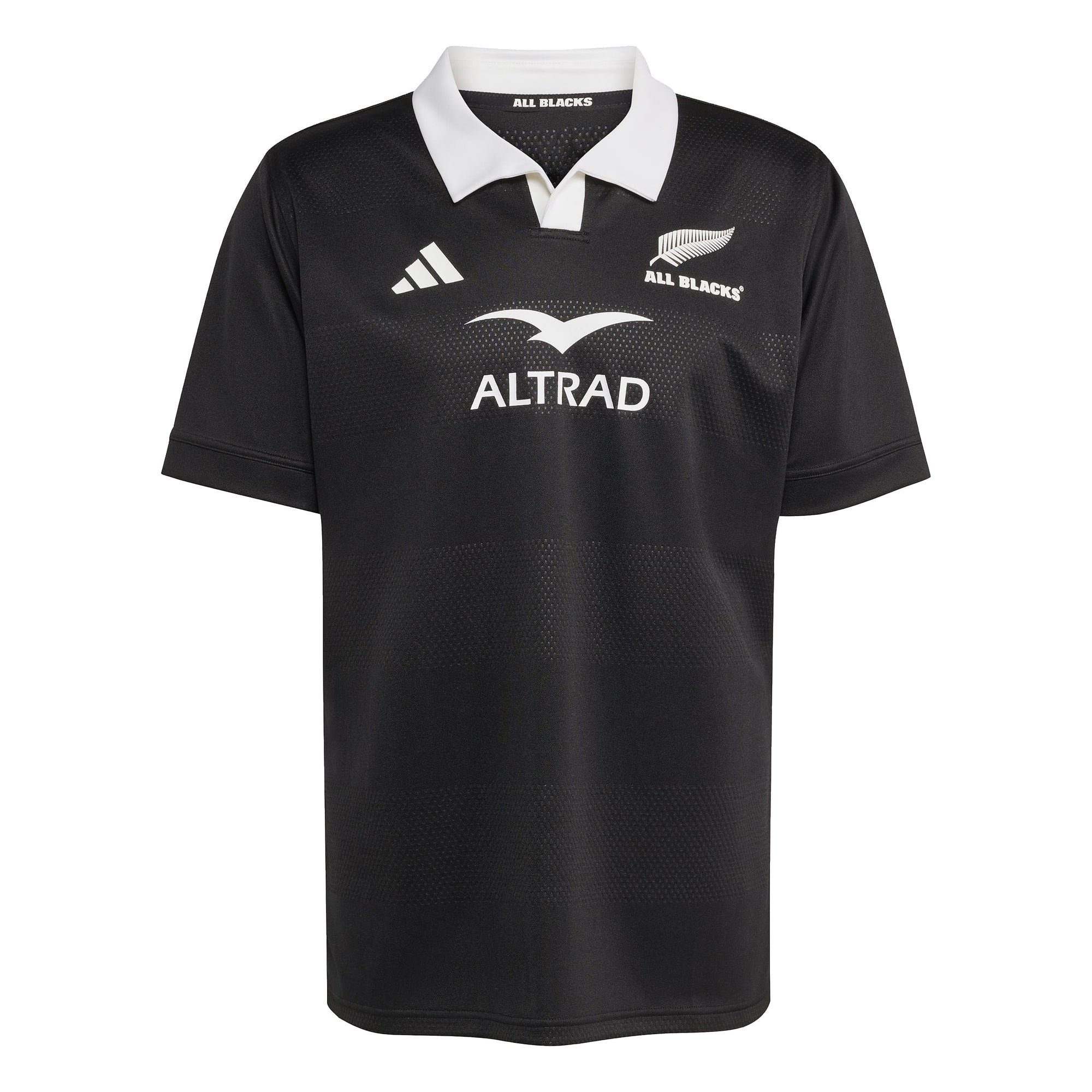 Official Adidas All Blacks Home Rugby Jersey - Fan Version, Recycled Fabric