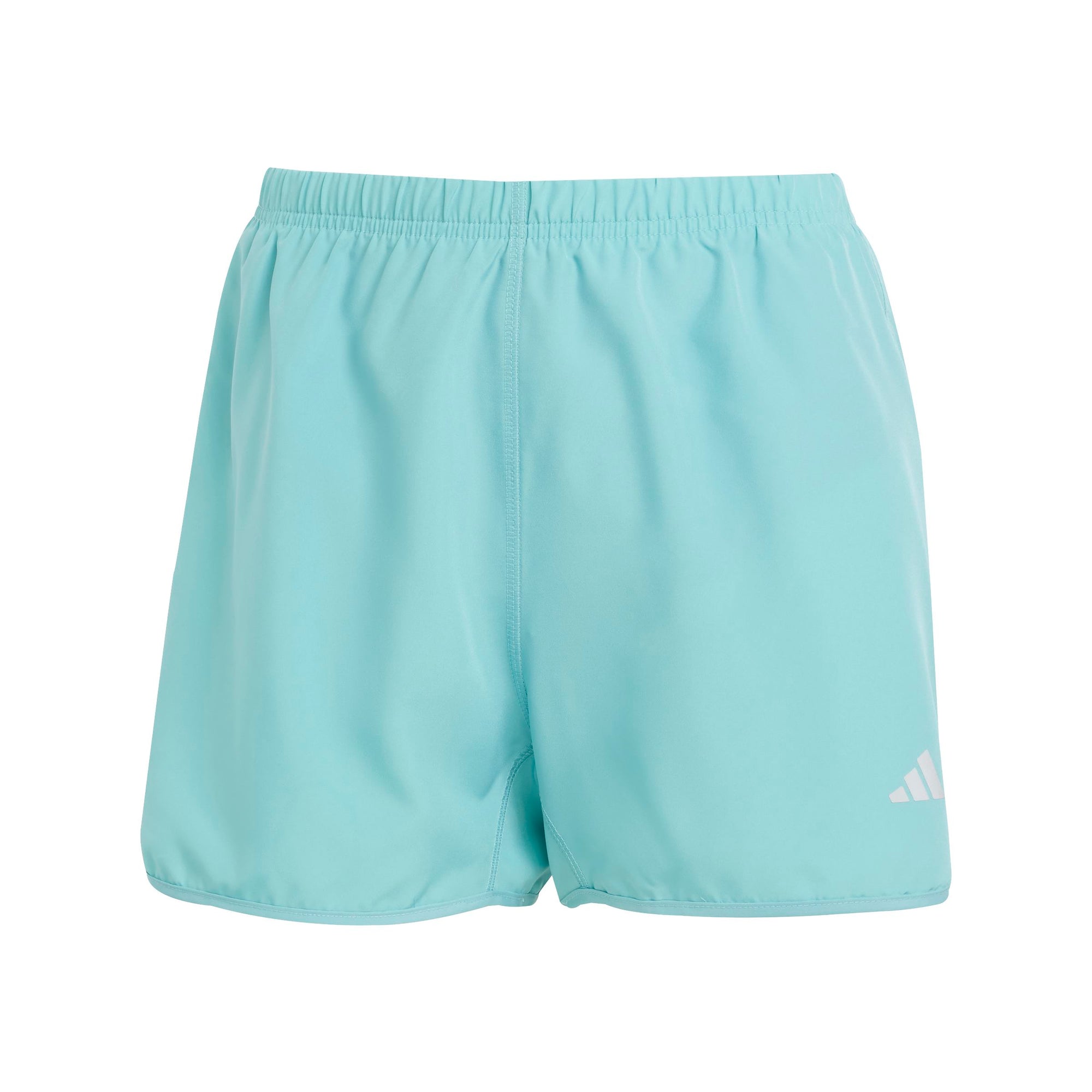 Adidas Women's Run It Slim-Fit AEROREADY Performance Running Shorts Mint Ton