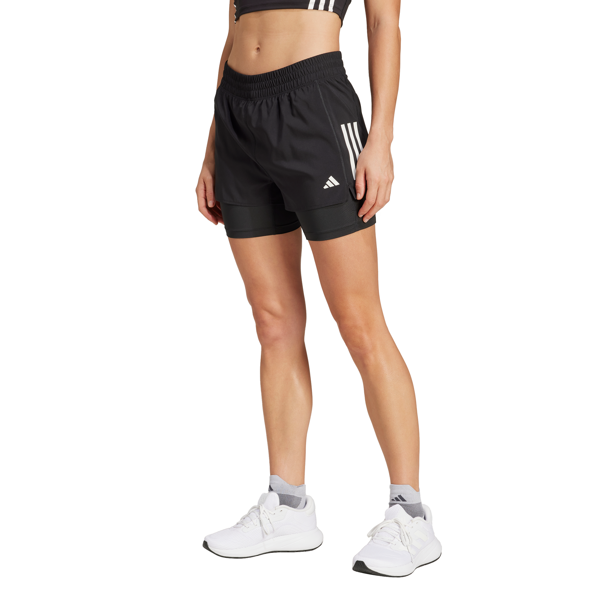 Adidas Own the Run Climacool Black Women's 2-in-1 Running Shorts for Ultimate Comfort