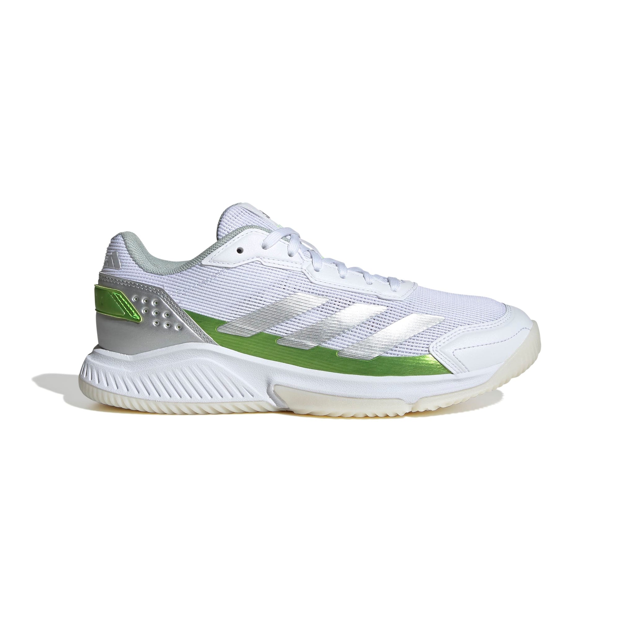 Adidas Courtquick Cloud White Padel Shoes Lightweight Quick-Play Recycled Materials