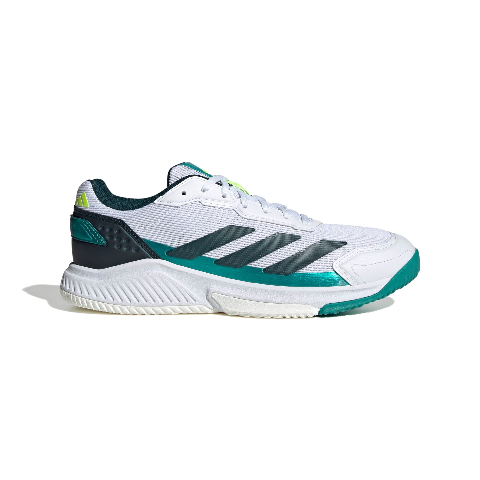 Adidas Courtquick Padel Shoes: Lightweight, Agile, Recycled, Cloud White Performance Footwear