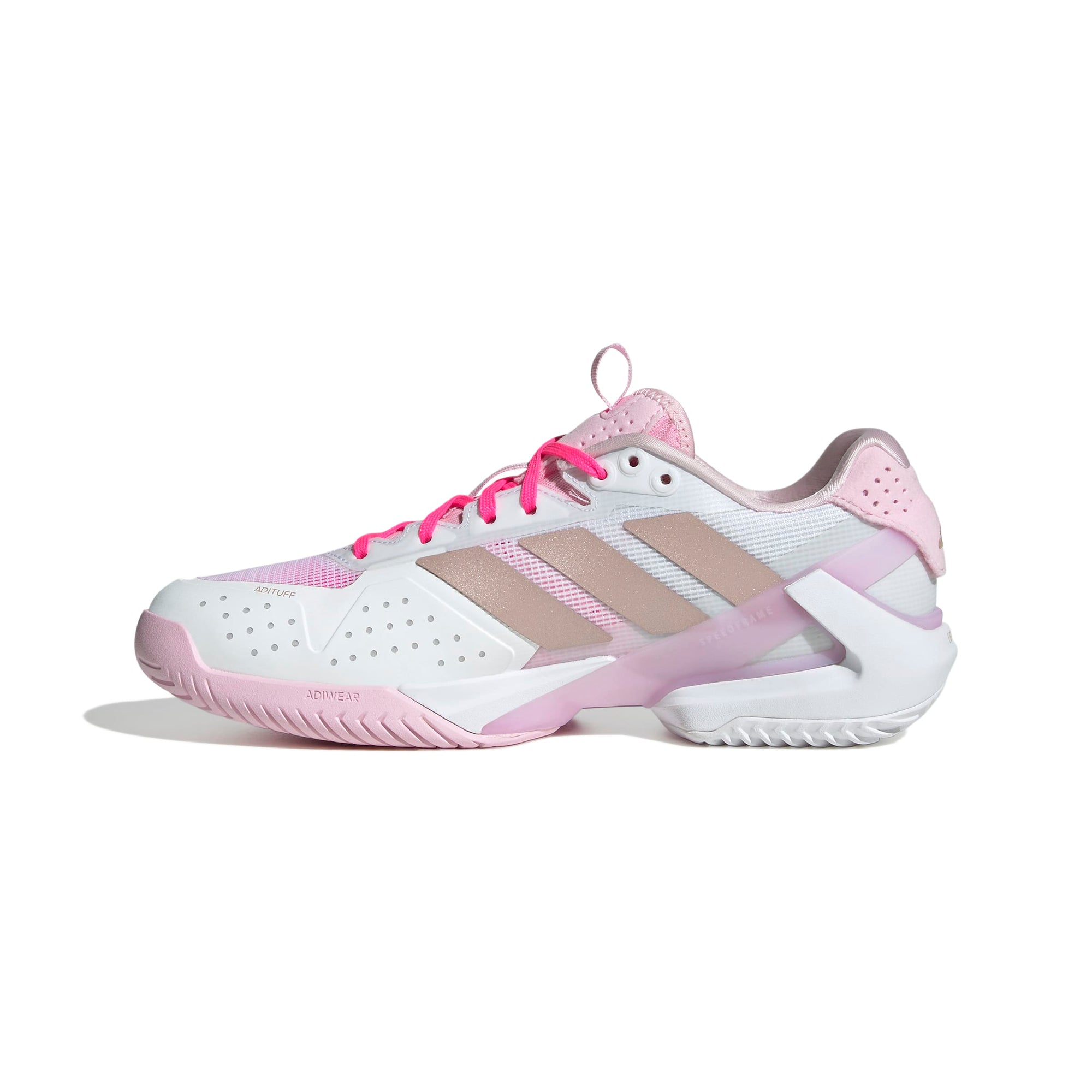 Adidas Adizero Ubersonic 5 Tennis Shoes: Lightweight, Speedframe, Sustainable Court Performance