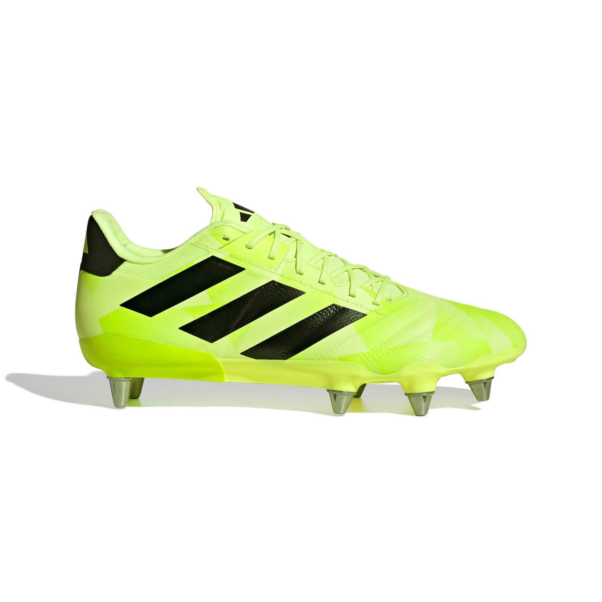 Adidas Kakari RS Soft Ground Rugby Boots: Elite Forward Performance, Fusionskin Leather, Eco-Friendly