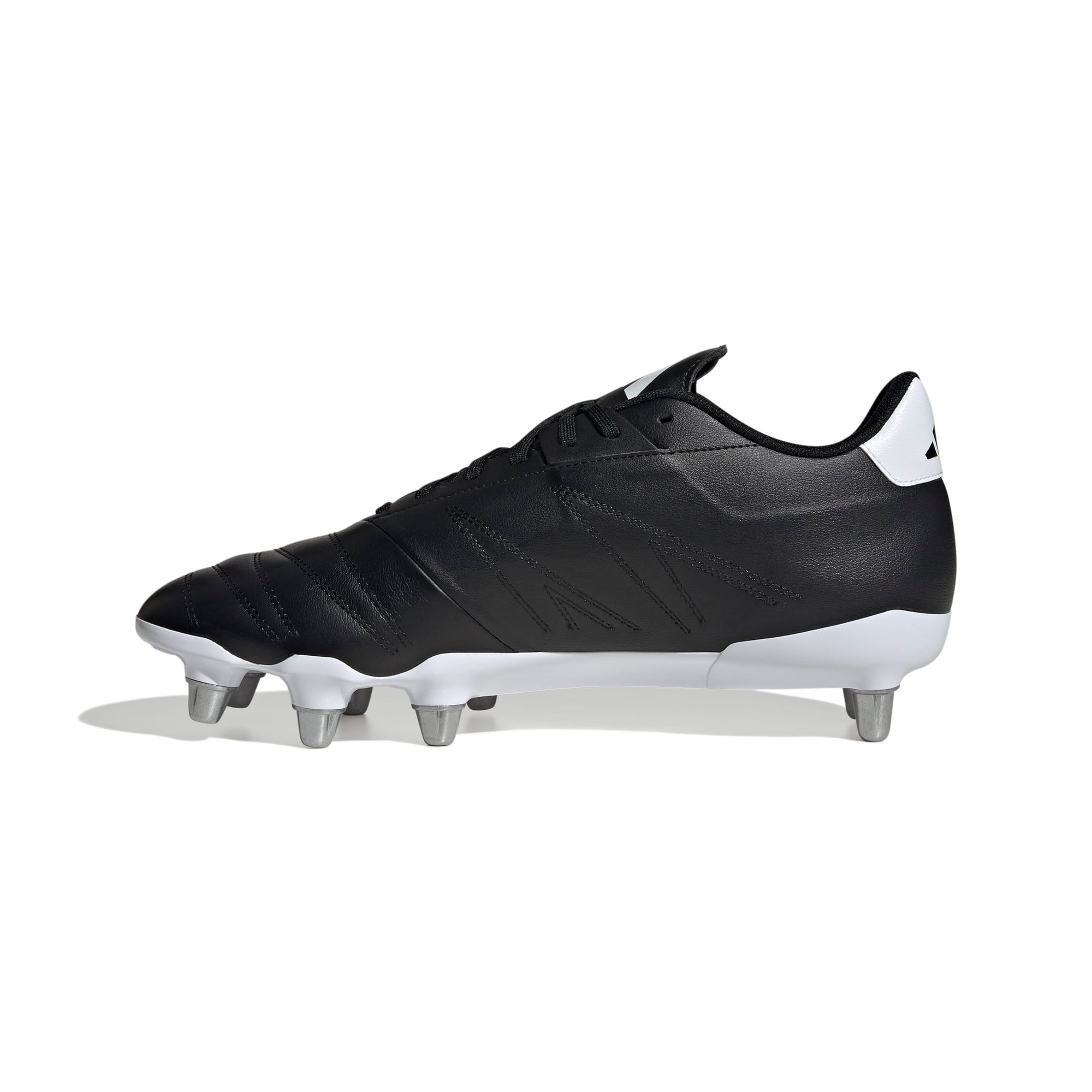 Adidas Kakari Elite Soft Ground Rugby Boots - Core Black, Lightweight, Durable, Forwards