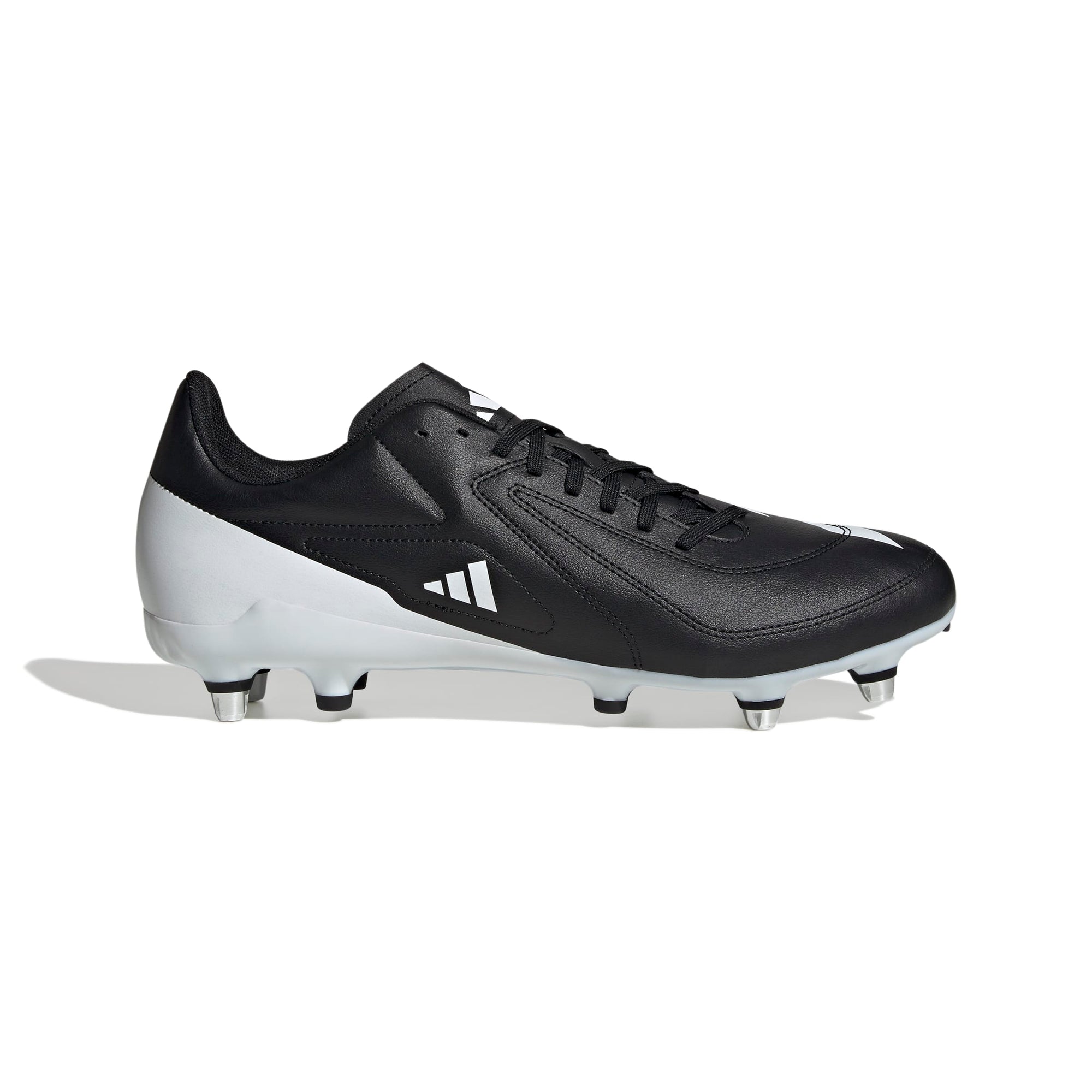 Adidas RS15 Core Black Soft Ground Rugby Boots for Agile Performance