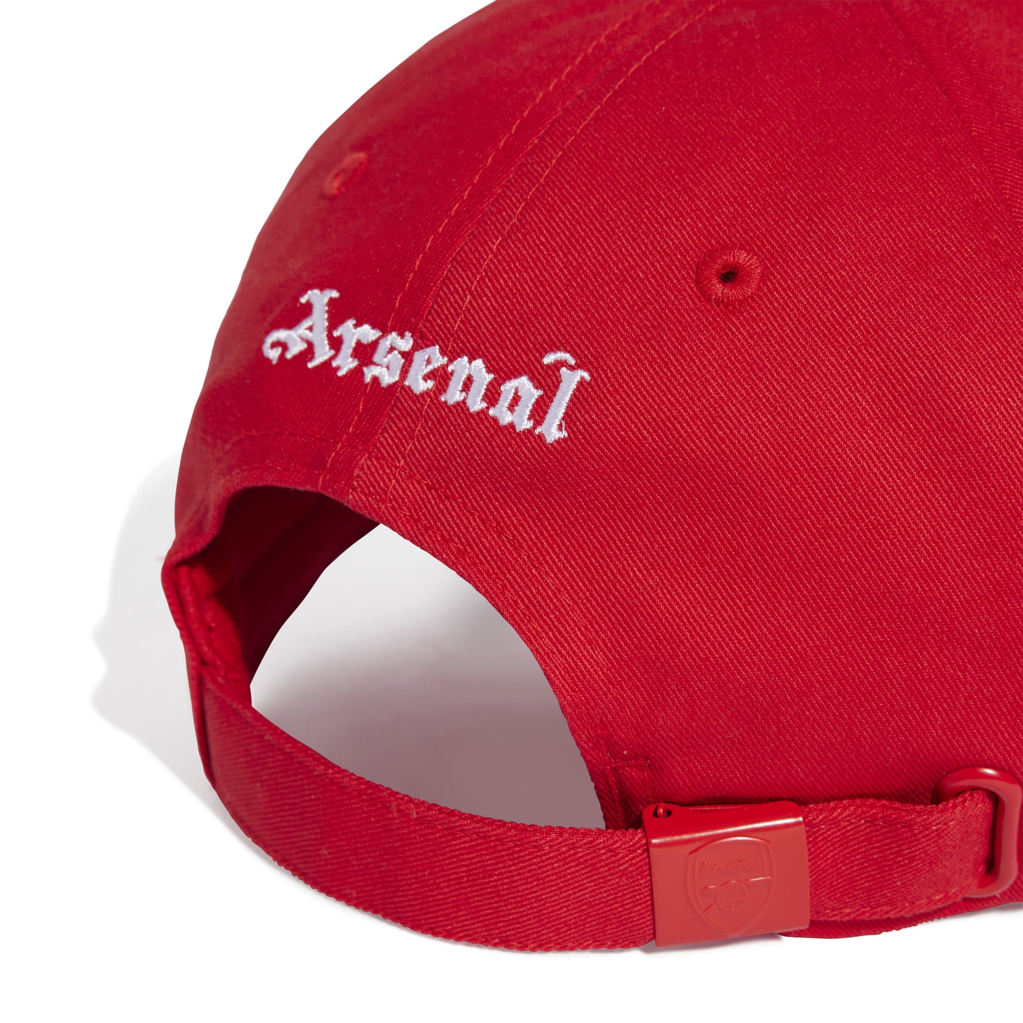Adidas Arsenal FC Adjustable Cotton Baseball Cap - Iconic Cannon Crest Design