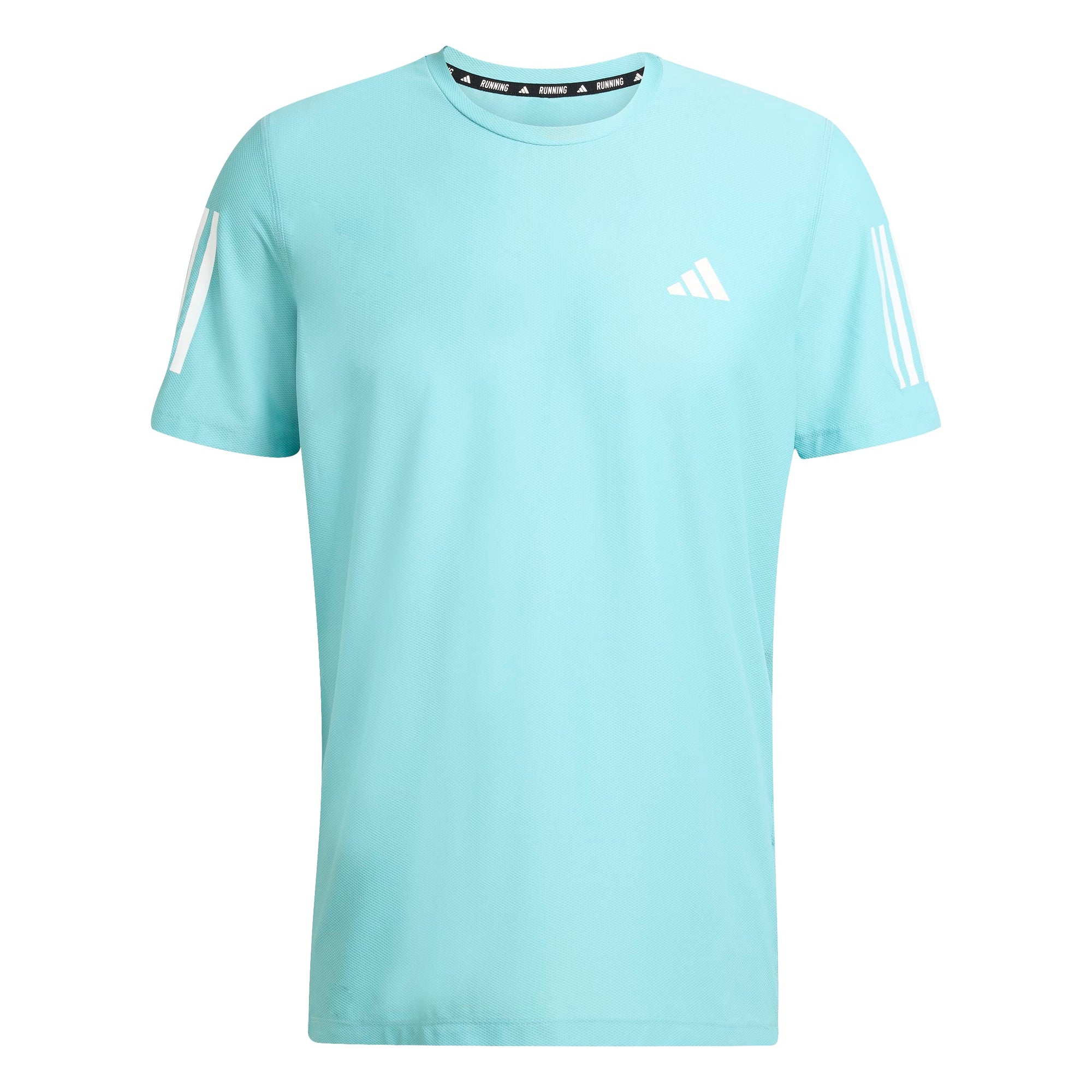Adidas Own The Run Men's Performance Tee - Moisture-Wicking, Reflective, Odor Control
