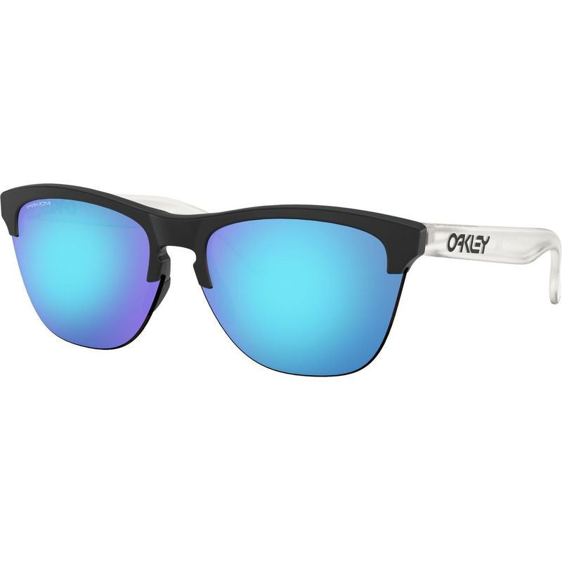 Oakley Frogskins Lite Matte Black Prizm Sapphire Sunglasses: Lightweight, Durable, Stylish Eyewear