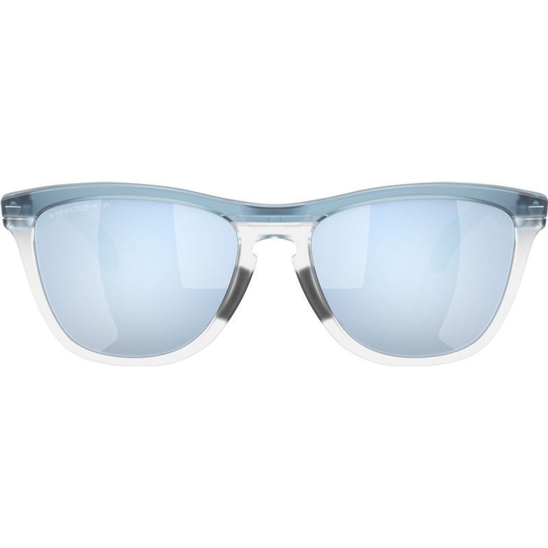 Oakley Frogskins Range Stonewash Prizm Deep Water Mirror Polarized Sunglasses