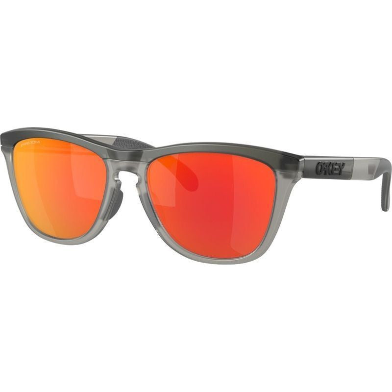 Oakley Frogskins Range Bio-Matter Matte Grey Smoke Prizm Ruby Performance Sunglasses