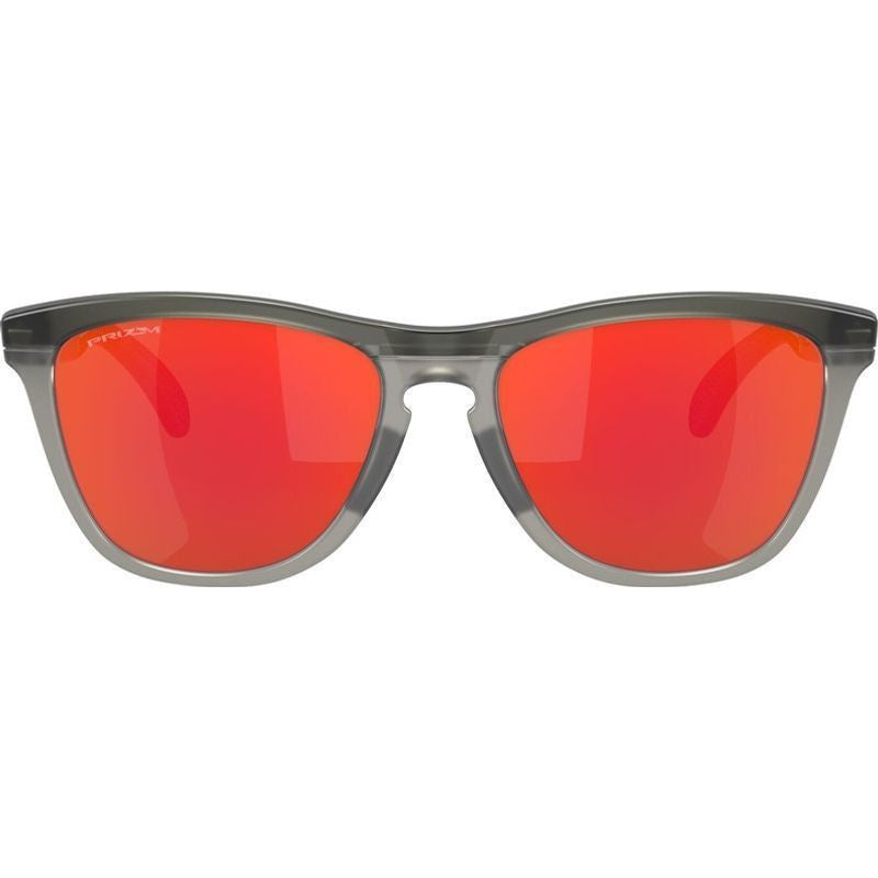 Oakley Frogskins Range Bio-Matter Matte Grey Smoke Prizm Ruby Performance Sunglasses