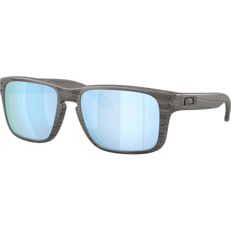 Oakley Holbrook S Woodgrain Prizm Deep Water Polarized Sunglasses for Men