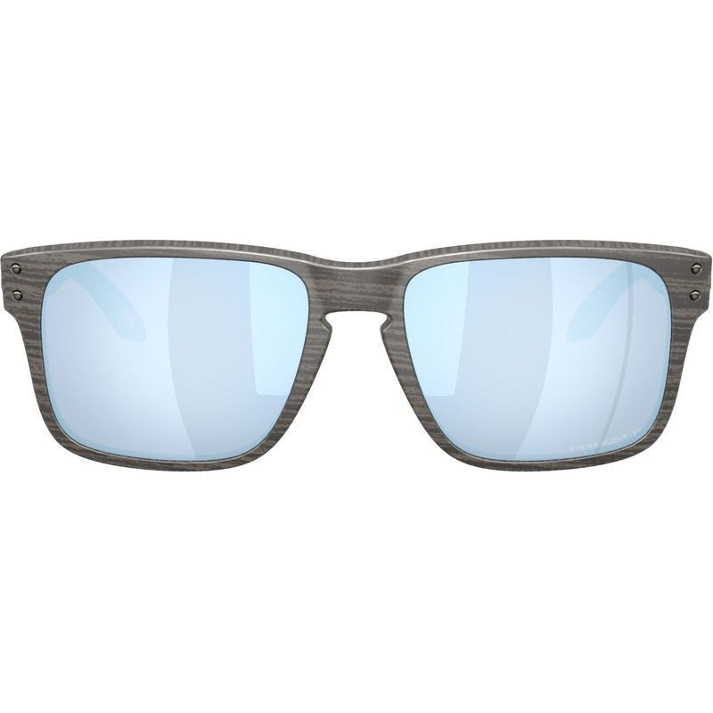 Oakley Holbrook S Woodgrain Prizm Deep Water Polarized Sunglasses for Men