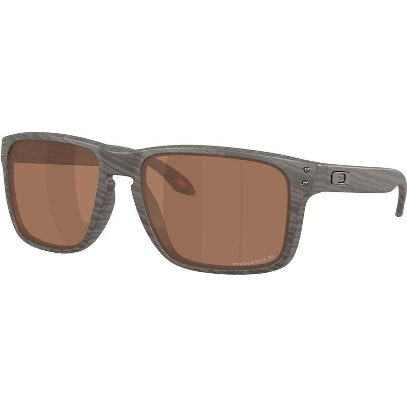 Oakley Holbrook XXL Woodgrain Prizm Tungsten Polarized Sunglasses for Men