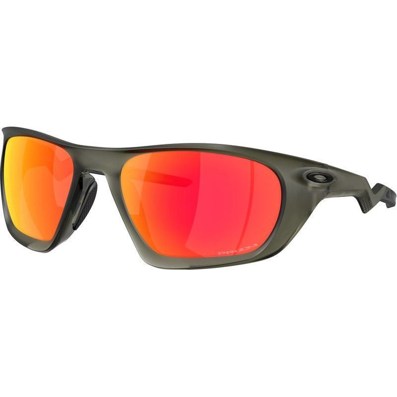 Oakley Lateralis Matte Olive Ink Prizm Ruby Sport Sunglasses for Athletes