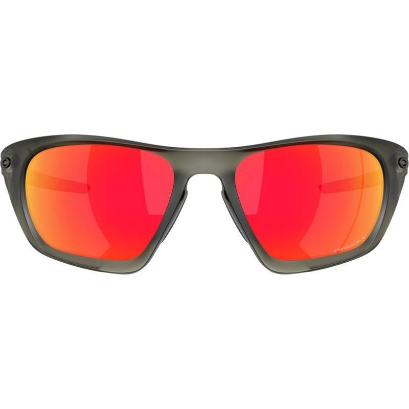 Oakley Lateralis Matte Olive Ink Prizm Ruby Sport Sunglasses for Athletes