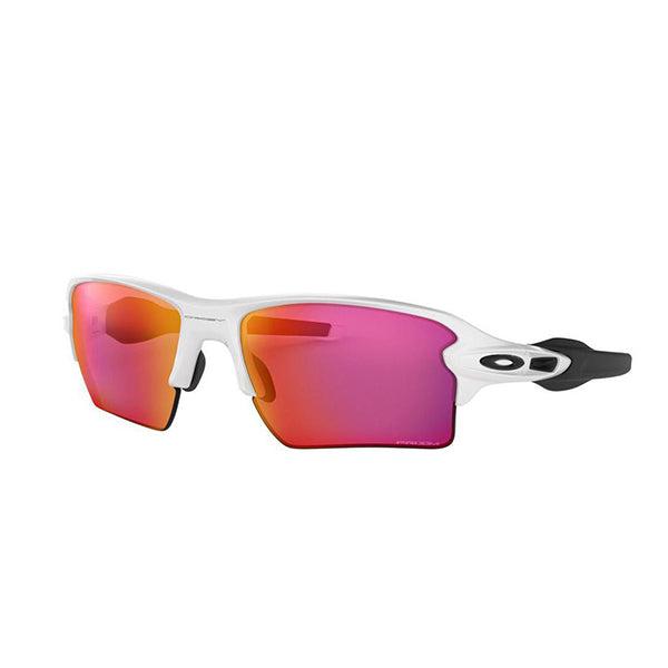 Oakley Flak 2.0 XL Performance Sunglasses: Polished White Frame, Prizm Field Lenses
