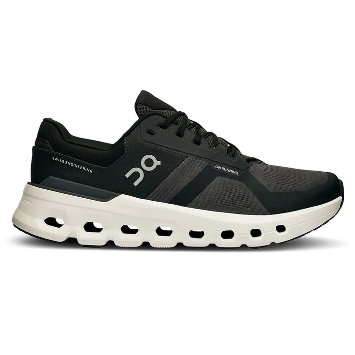 On Cloudrunner 2 Eclipse Black Men's Running Shoes: Ultimate Comfort & Support