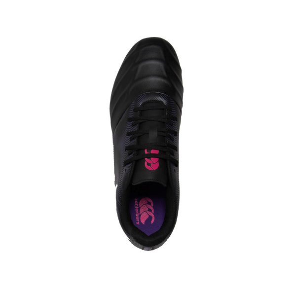 Canterbury Phoenix Genesis Team Black/Violet Rugby Boots - Lightweight Stability & Power