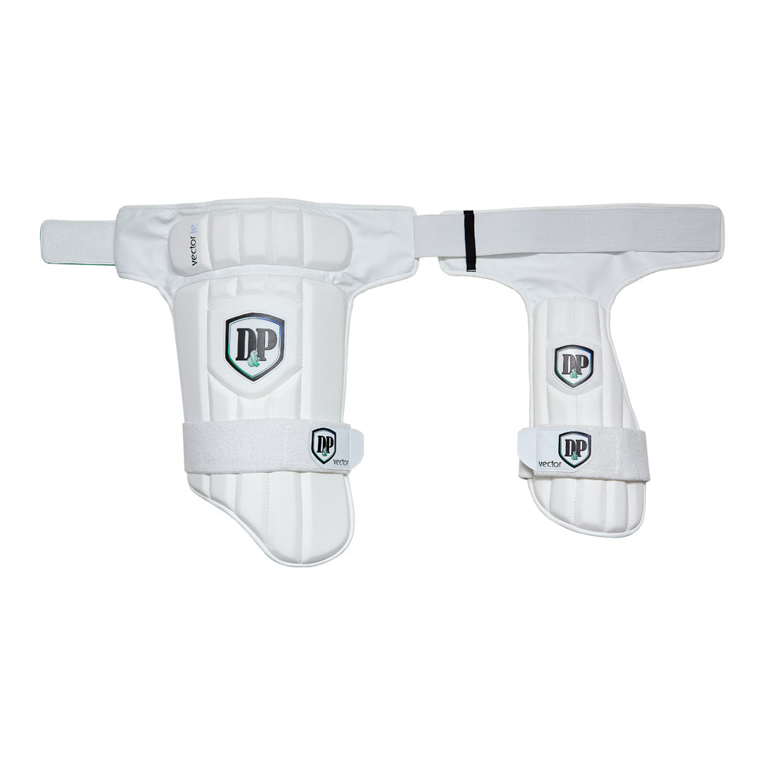 D&P Vector LE Cricket Thigh Guard Combo: Lightweight, Ergonomic, Pro Protection