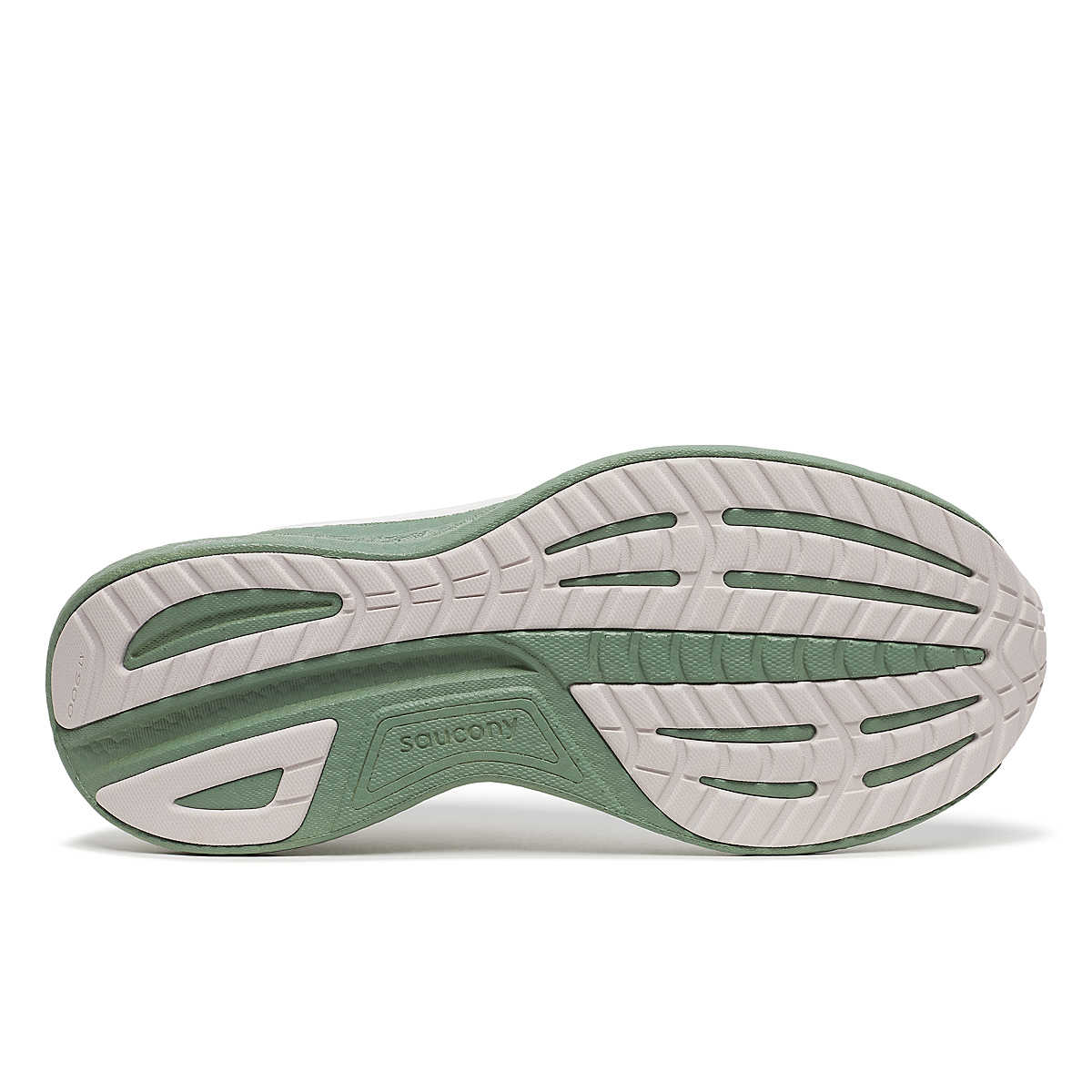 Saucony Ride 18 White Olivine Men&#39;s Neutral Cushioning Running Shoes