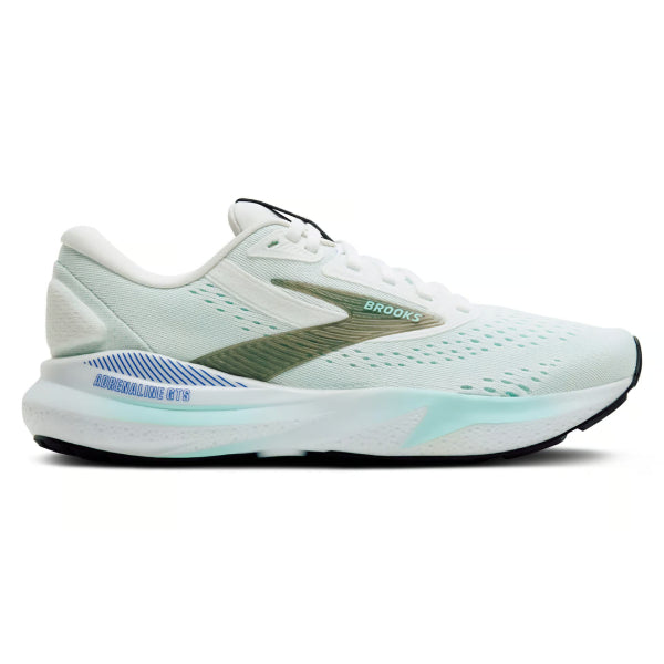 Brooks Adrenaline GTS 24 Women&#39;s Supportive Road Running Shoes White Limpet Shell