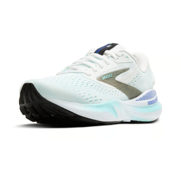 Brooks Adrenaline GTS 24 Women&#39;s Supportive Road Running Shoes White Limpet Shell