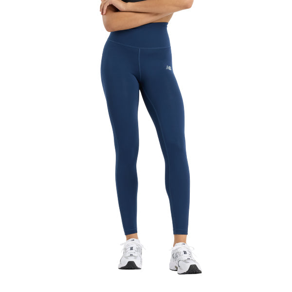 New Balance Women's Sport High-Rise Navy Active Leggings 27-inch Inseam