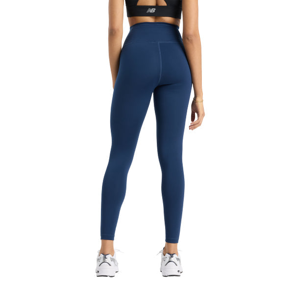 New Balance Women's Sport High-Rise Navy Active Leggings 27-inch Inseam